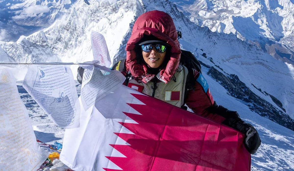 Sheikha Asma Al Thani becomes first Qatari woman to scale Mt Everest